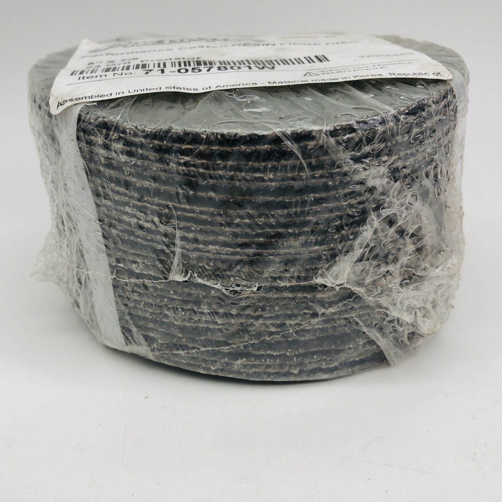 ARC Predator 71-057801W Resin Fiber Disc 5″x7/8″ 24 Grit Performance Coated 25pk