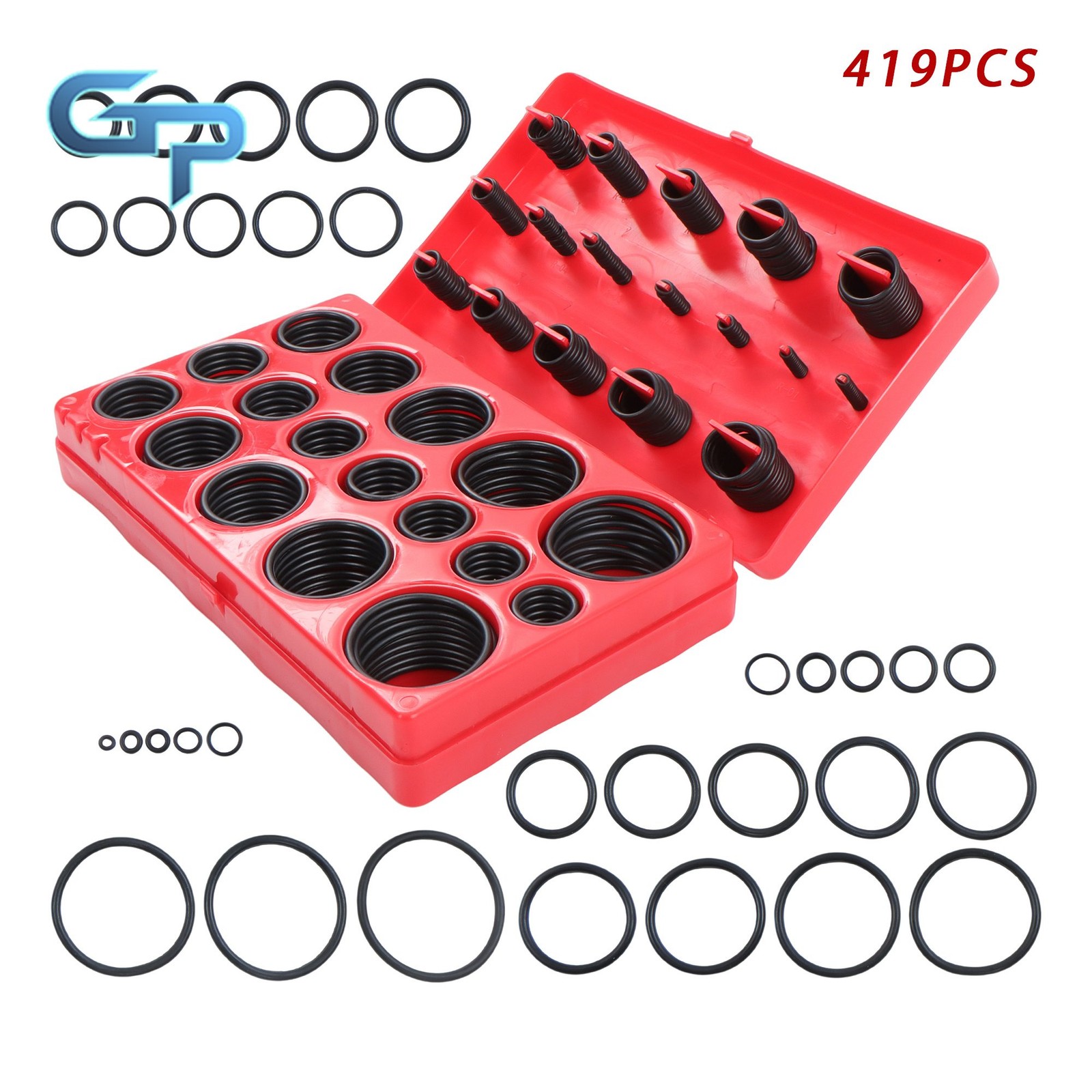 Universal O Ring Assortment Set Metric Oil Proof Kit 32 Size O-Ring 419 PACK