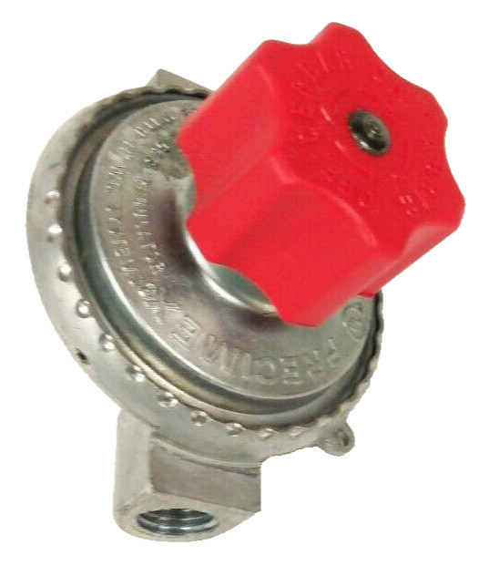 New Precimex 7003 Adjustable 0-10psi Propane Regulator LP LPG Gas Valve 1/4″ NPT