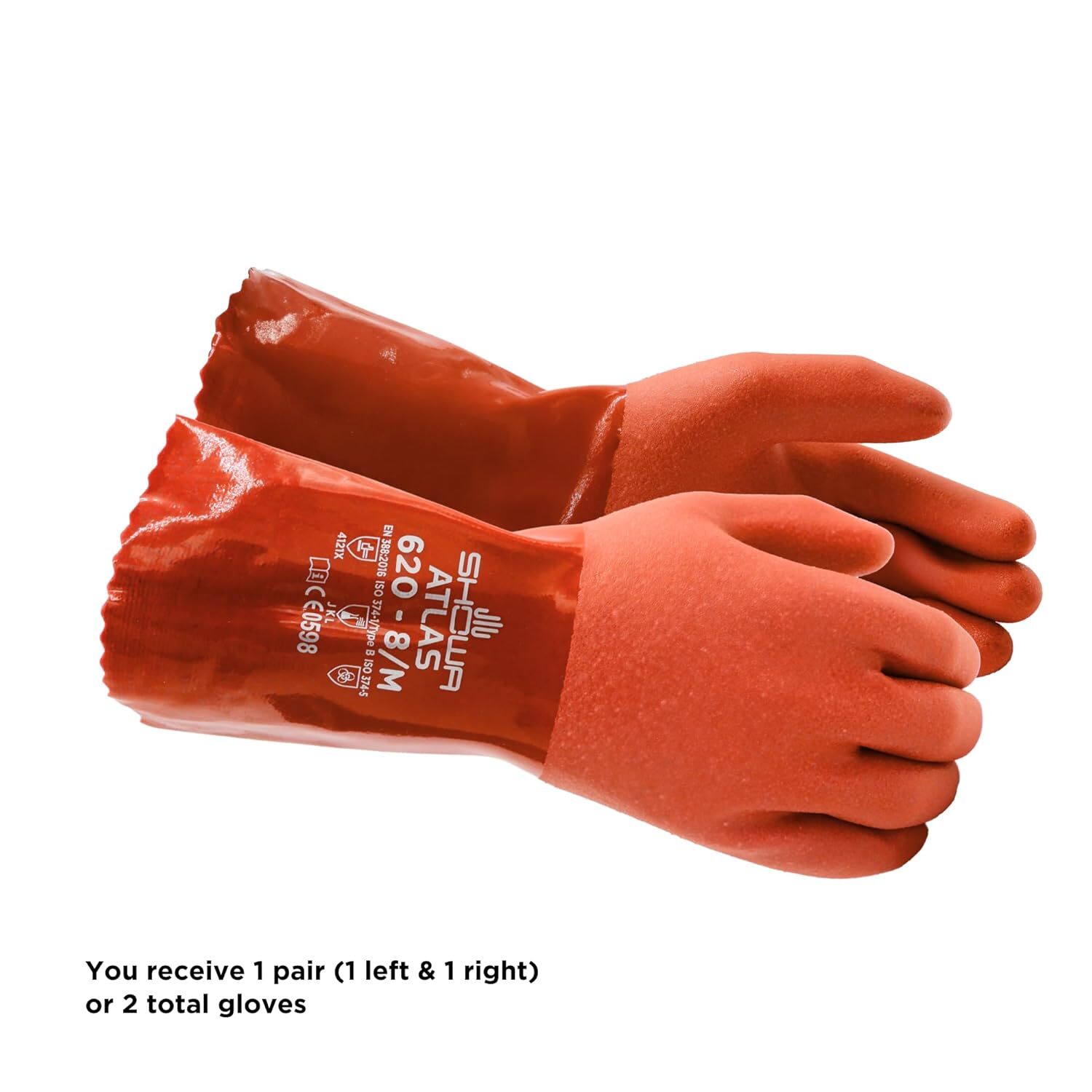 Showa Atlas 620 Gloves, (1 Pair)