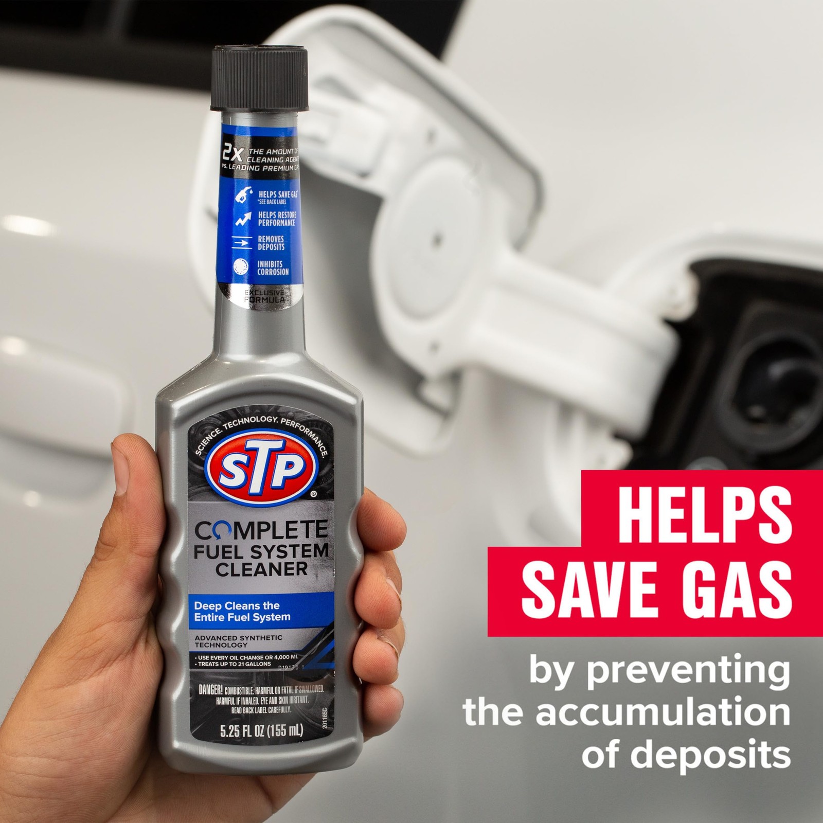 STP Complete Fuel System Cleaner Multicoloured 1 Count Restores Performance