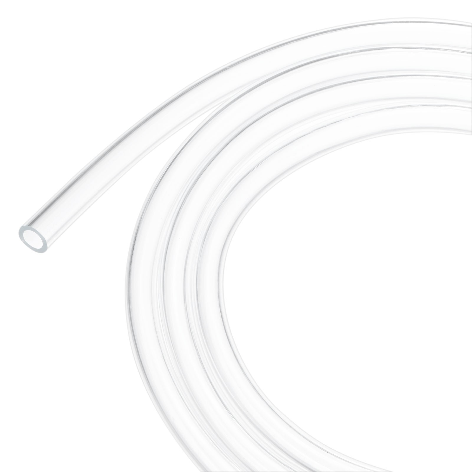 Clear Plastic Tubing, 0.32Inch(8mm) ID 0.47Inch(12mm) OD, 10ft(3.0m) Length