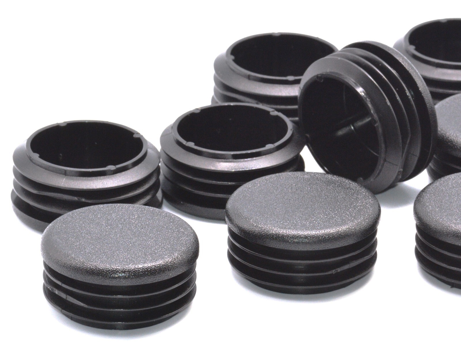 Round Pipe End Plugs for Steel Pipe Tubular Bumper Caps Various Sizes