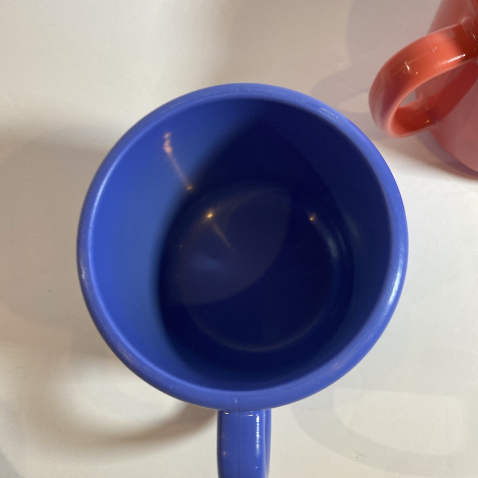 Thunder Group PLMG9035GCM PLMG9035R 10 oz Melamine Mug Blue Peach
