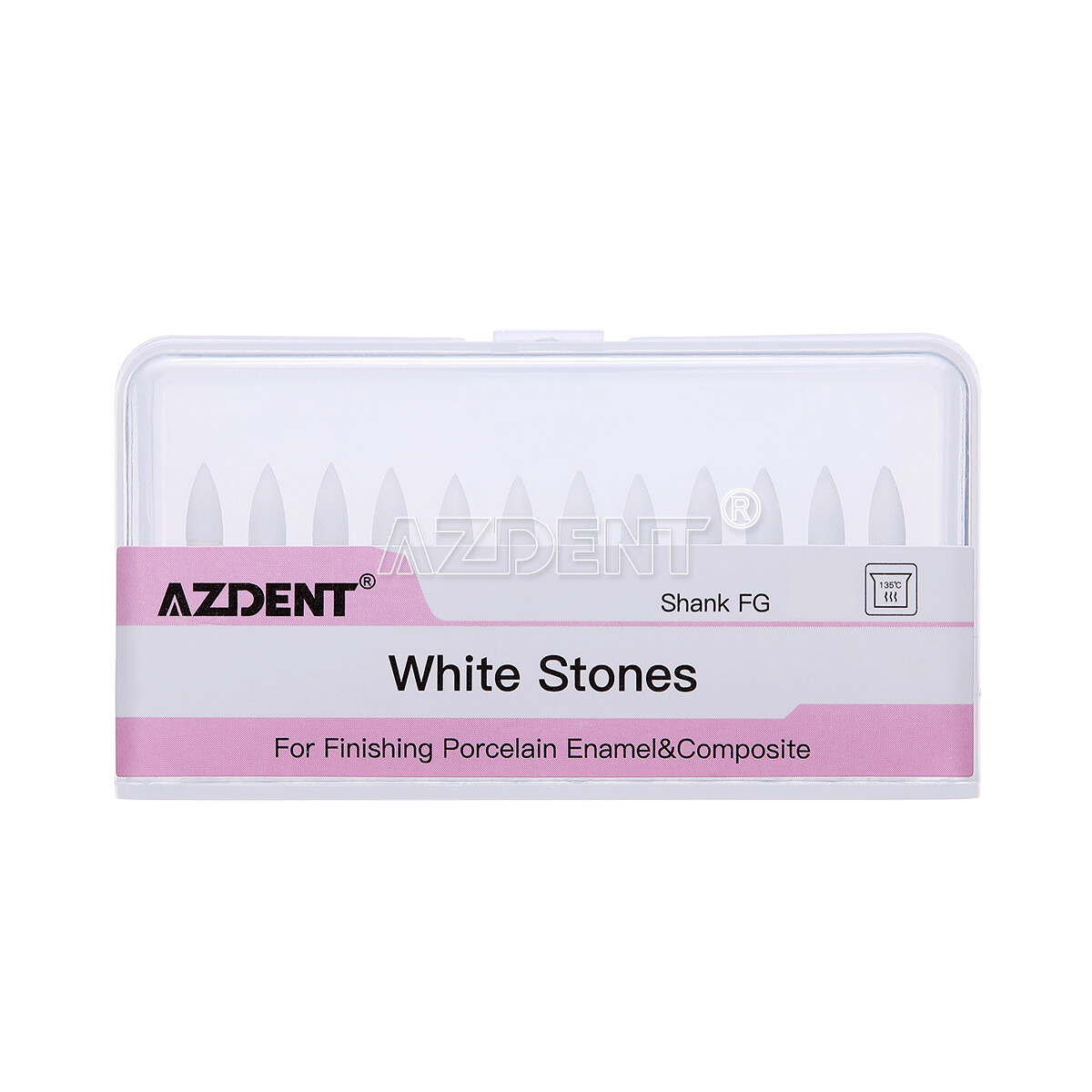 AZDENT Dental Lab Polishing Kit HP RA FG Polisher Burs For Low Speed Handpiece
