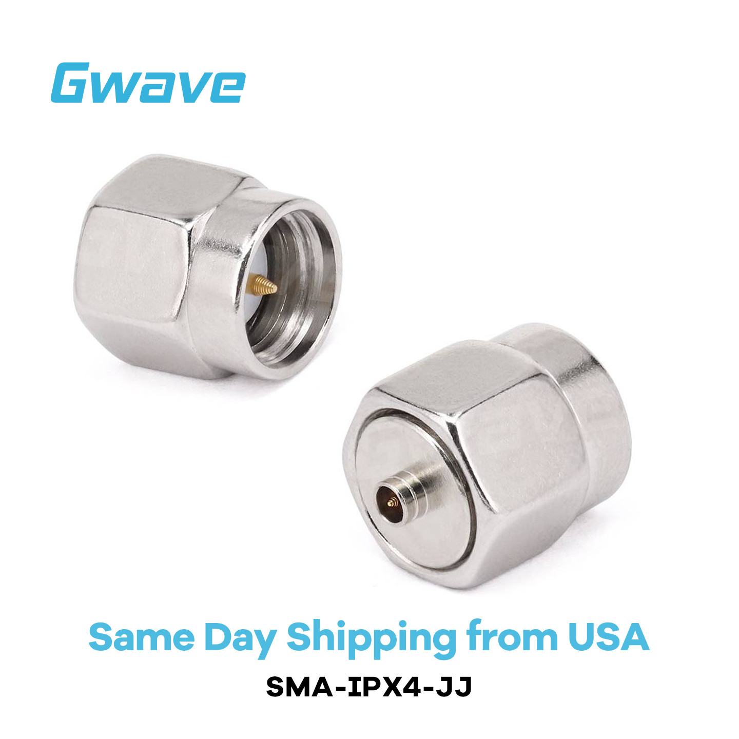 SMA Male to IPX4 Male Straight Adapter | DC-6GHz