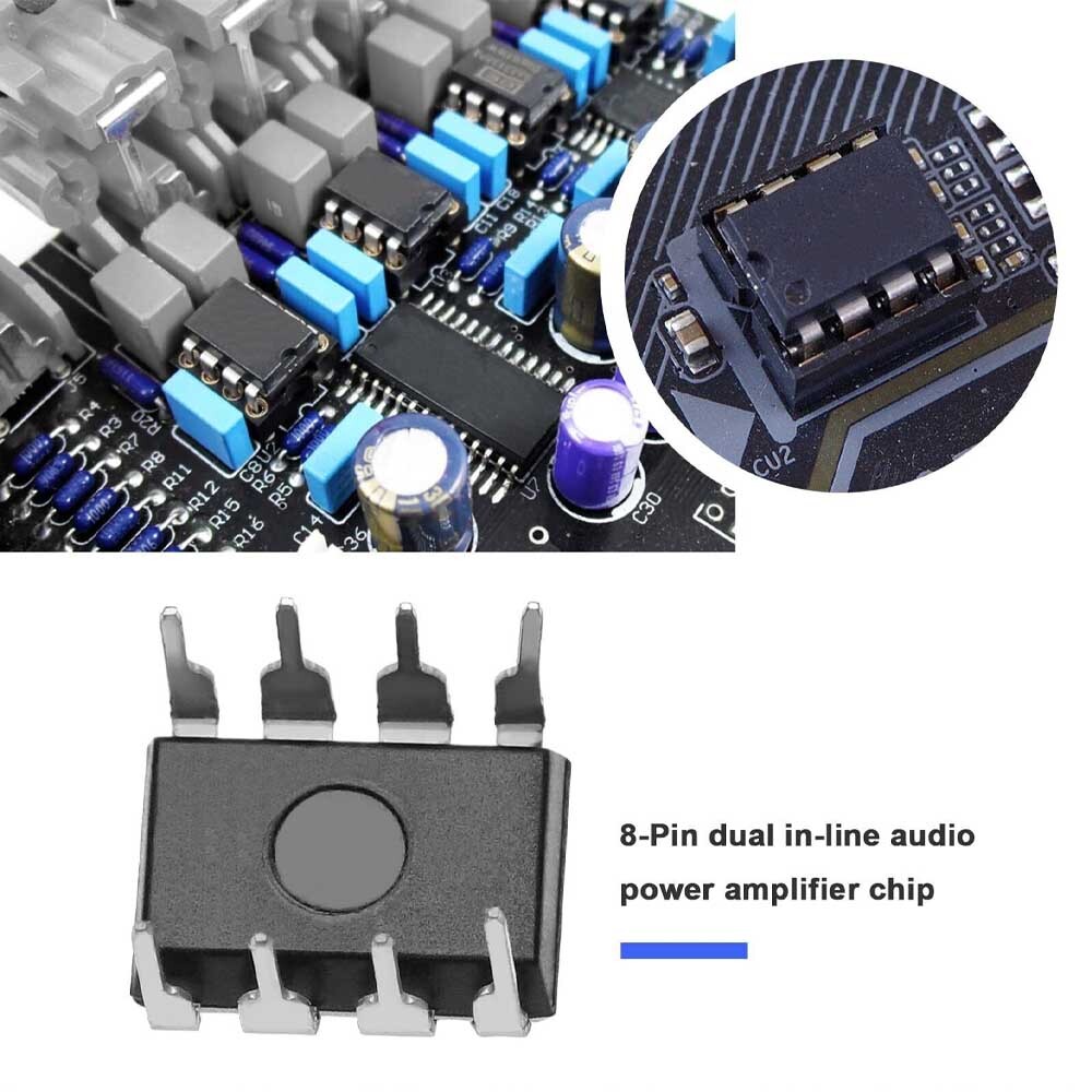 5Pcs OP AMP IC BURR-BROWN/BB/TI DIP-8 OPA2134PA OPA2134