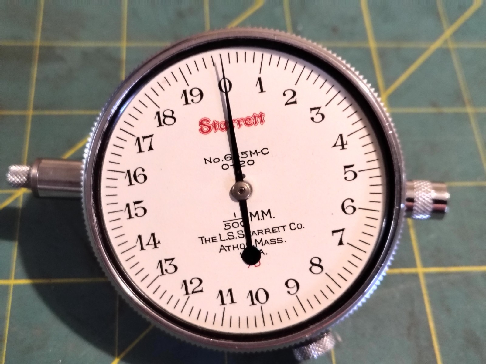 Starrett No.655M-C 1/500MM USA Made