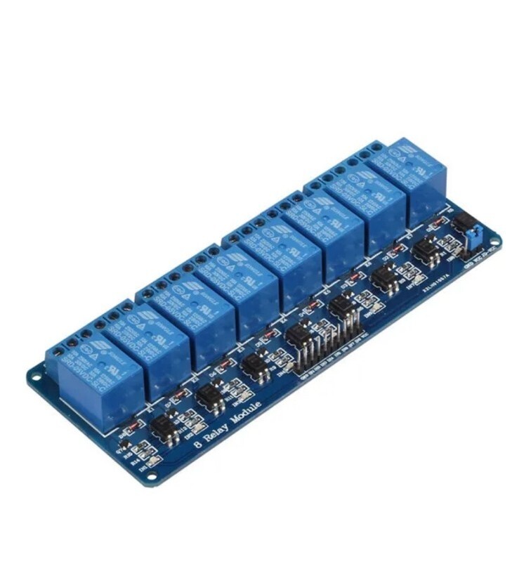 SainSmart 8-channel relay module board 5V for Arduino PIC AVR MCU DSP 15-20mA