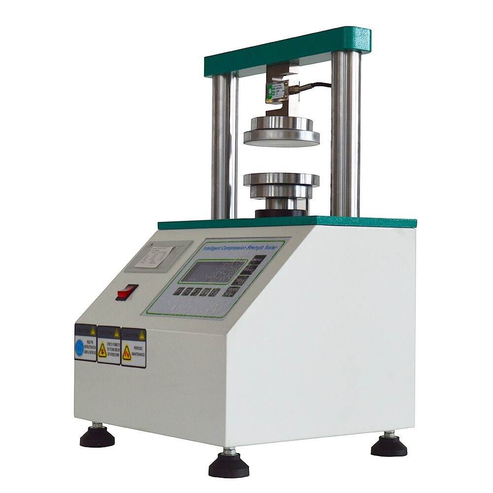 110V 200W Edge Crush Ring Crush Tester Paper Breaking Strength Testing Machine