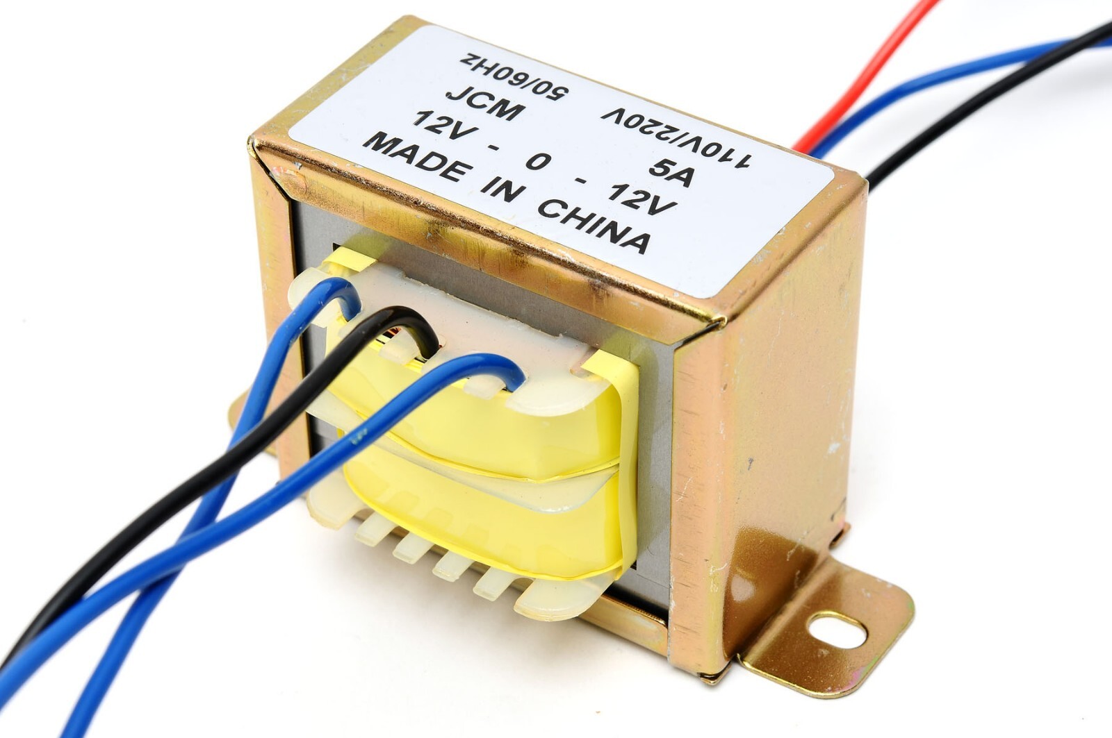 110/220VAC to 24VAC 5000mA 5A Center Tap Power Transformer 12V-0-12V 24VAC 12Vx2