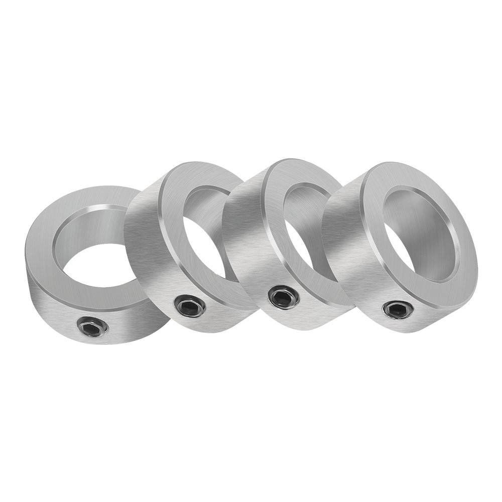 3/4″ Bore Solid Steel Zinc Plated Set Screw Shaft Collars Lawn Tractor Doors