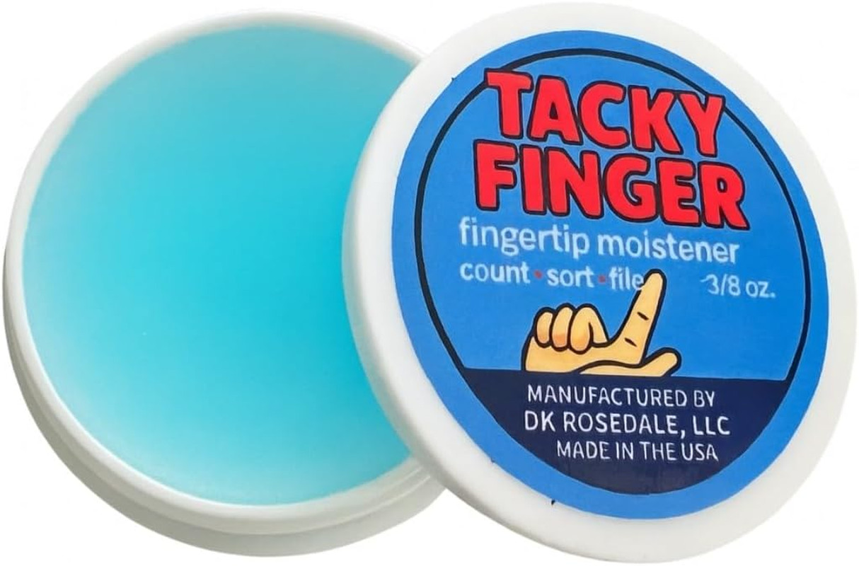 Fingertip Moistener 3/8 oz – Odor-Free, Non-Toxic Gel for Counting, Sorting, …