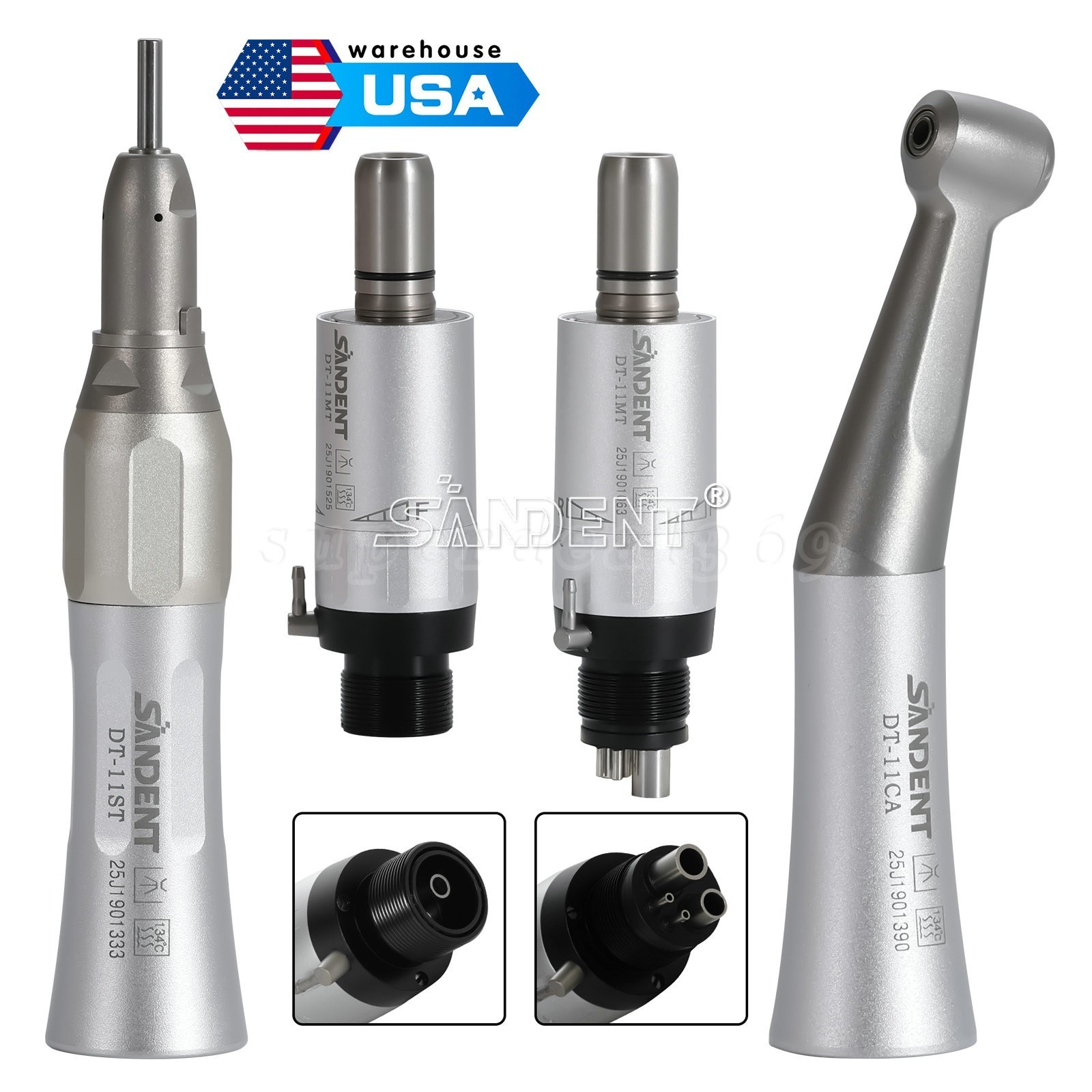 NSK Pana Max Style Dental High/Low Speed Handpiece Kit Air Turbine 4Hole 3Colors
