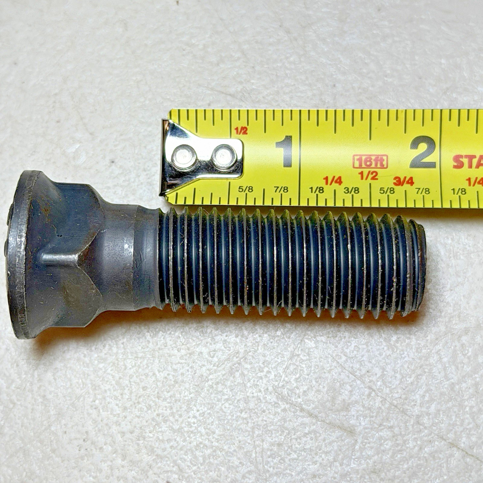 (Qty 129) 3/4-10 X 2-3/4” Plow Bolt #3 Dome Head, Grade 8, 150,000 PSI, SAE J429