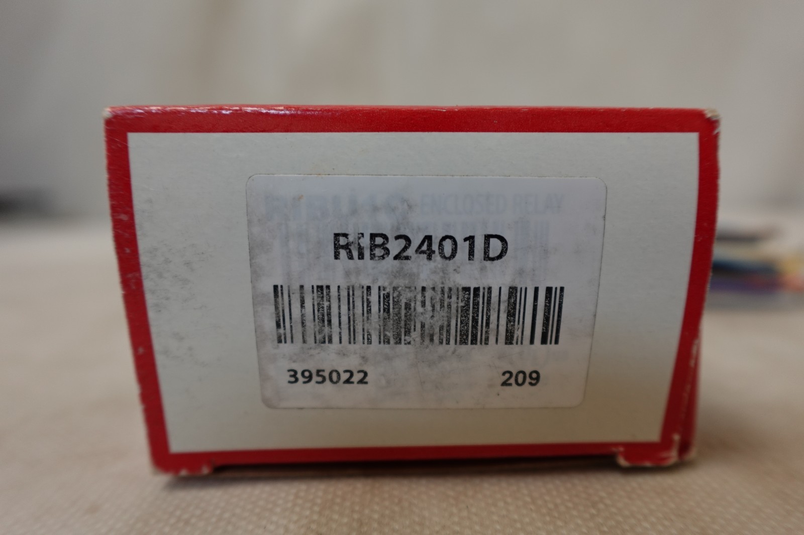 RIB Functional Devices RIB2401D Enclosed Pilot Relay 10A DPDT 24V 120V Coil