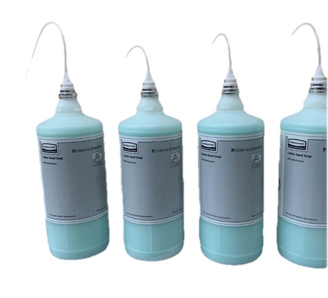 Case/4 Rubbermaid FG4013111 Lotion Hand Soap Refill 800mL ea (3,200mL Total)