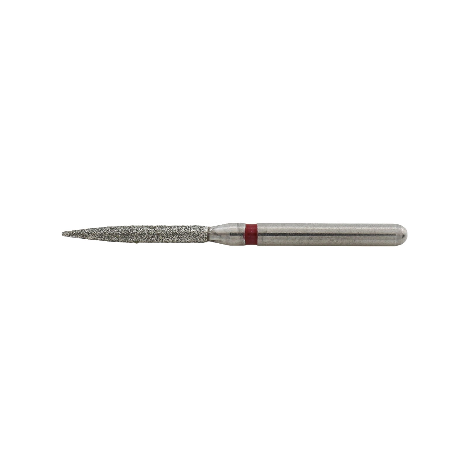 Dental Diamond Burs Flame Fine 863/012F FG Bur High Speed Friction Grip Burr Red