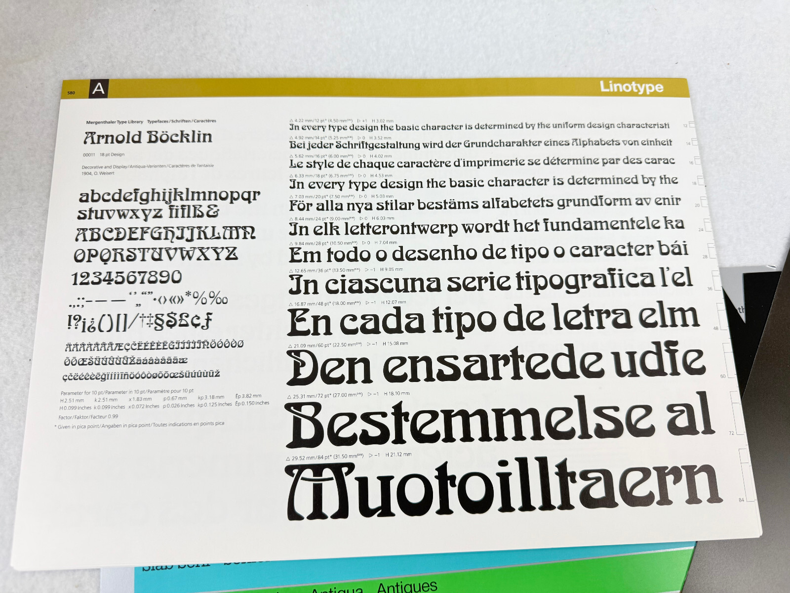 LINOTYPE COLLECTION – MERGENTHALER – SAND SERIF, DECORATIVE/DISPLAY, SCRIPT #2