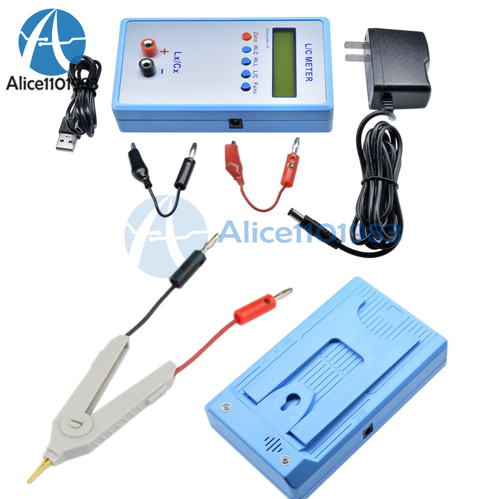 Handheld Capacitance Inductance L/C Meter LCR LC200A Multimeter Electric Bridge