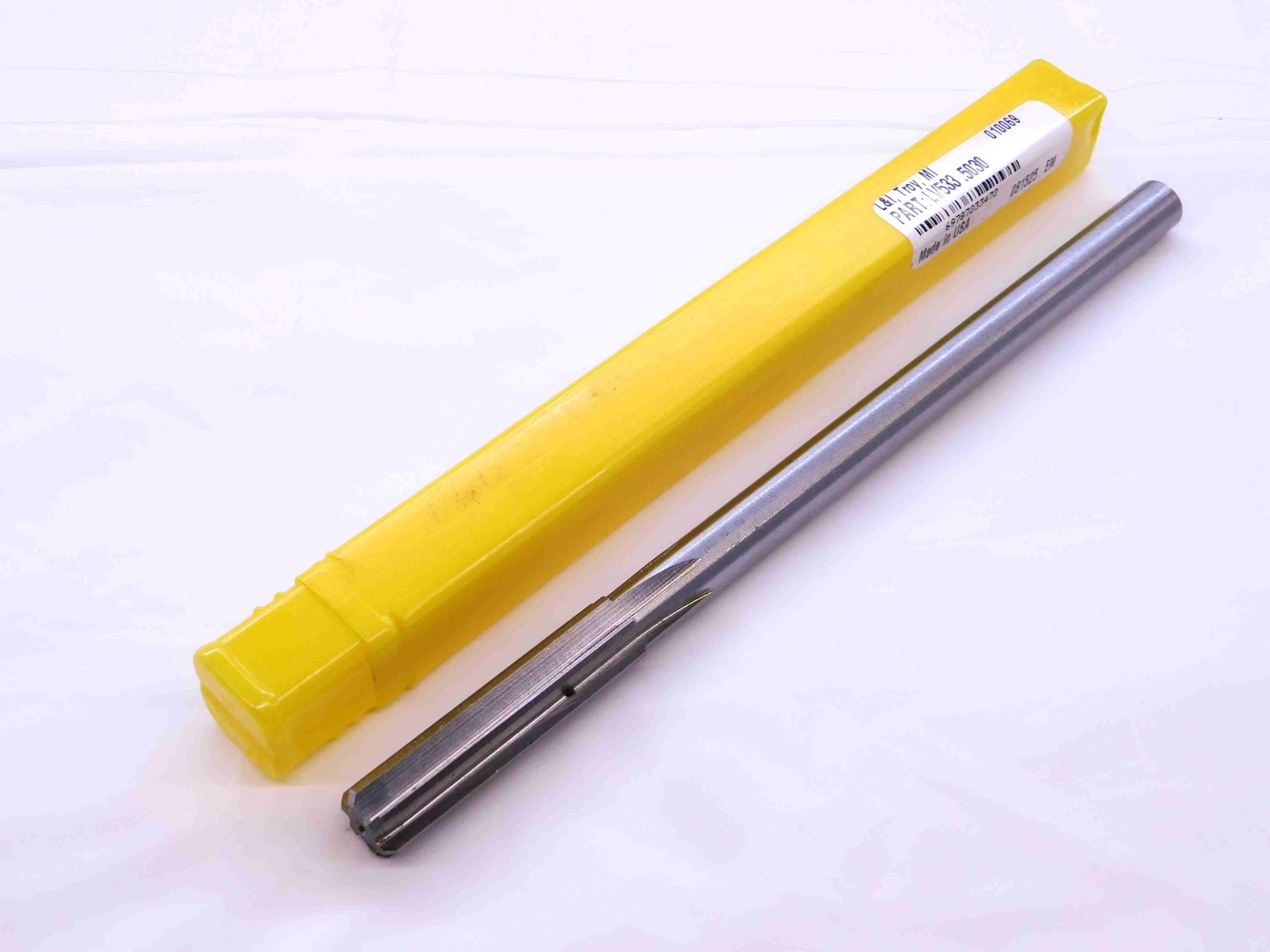 NEW 0.503 O.D. HSS CHUCKING REAMER 6 FLUTE .503 .5030 1/2 .5000 +.0030 OVERSIZE
