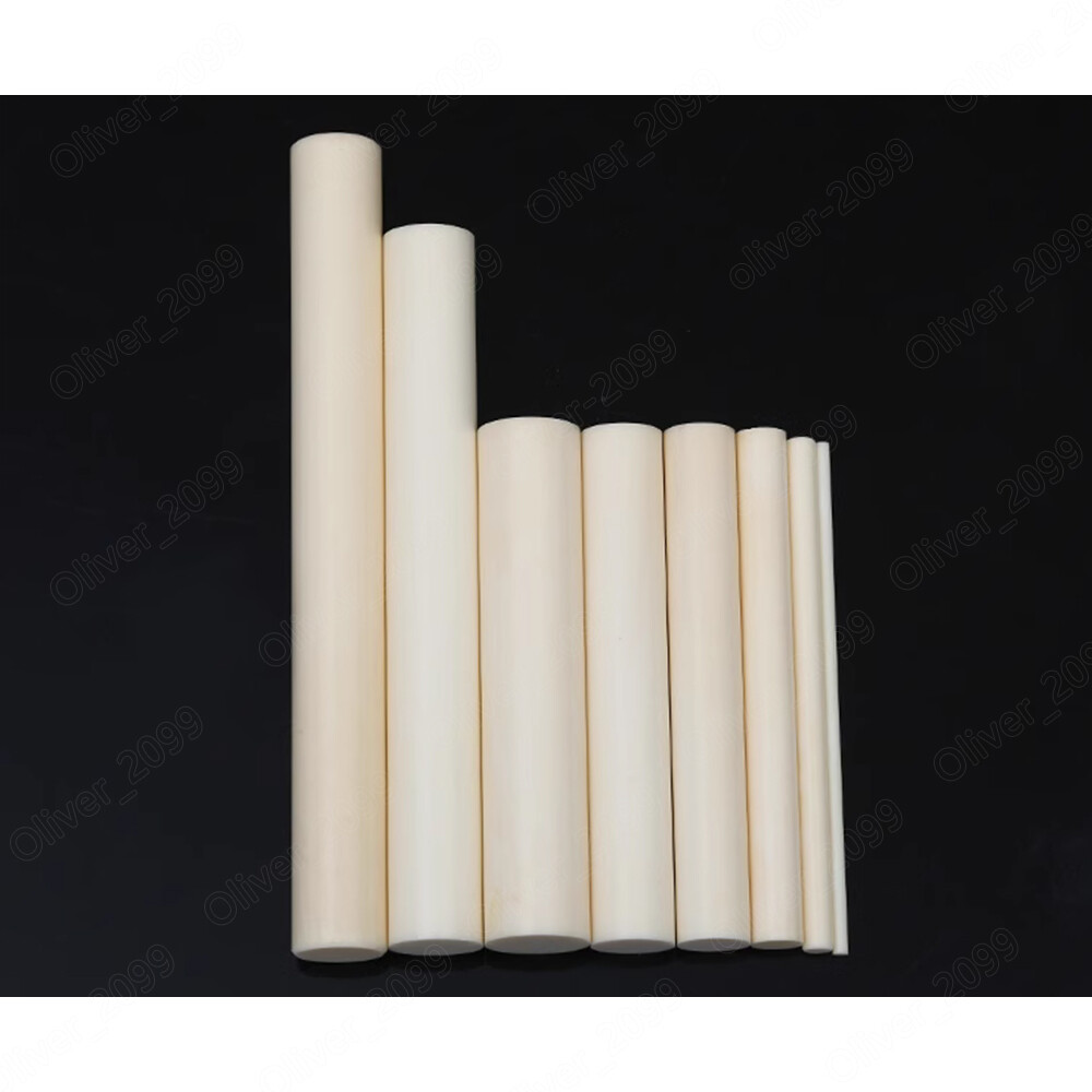 1PCS 99% Alumina Ceramic Rod Plunger Rod Insulation High-temperature Resistance