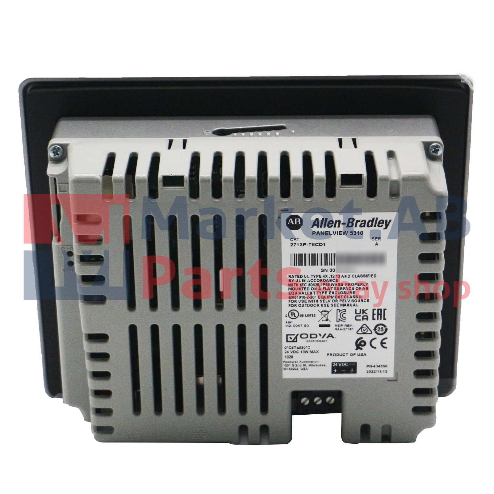New 2713P-T6CD1 Allen Bradley PanelView 5310 Touch 24V DC