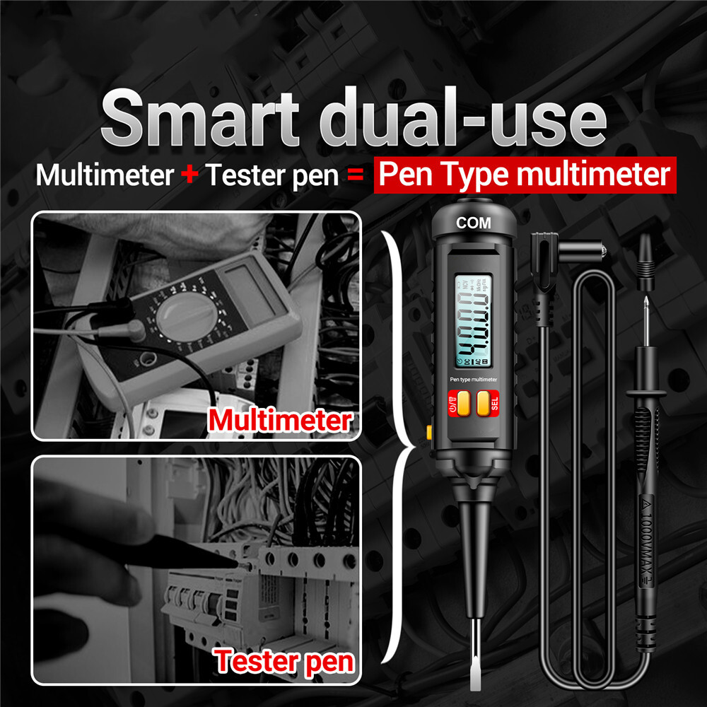 ANENG A3010 4000 Counts Pen Multimeter Backlight Multi Meter Digital Tester