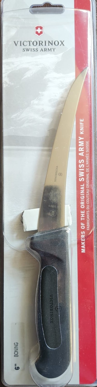 Victorinox Swiss Army Knife 6″ Fibrox Pro Boning Knife Sharp Stainless