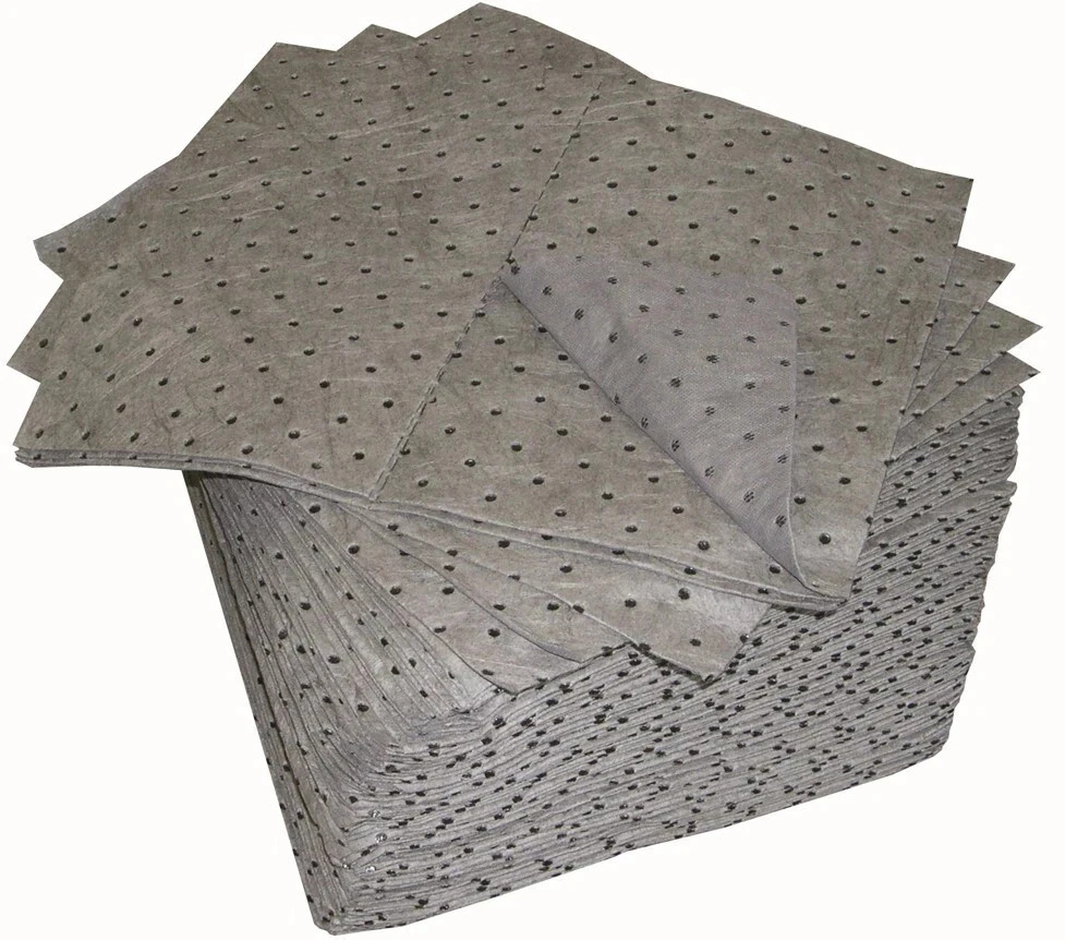 Pig Mats Universal Light Weight Absorbent Pads Bale Bonded 15″ X 18″ – 200 pads