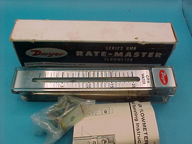 DWYER RATE MASTER FLOW METER RMB-83 SE