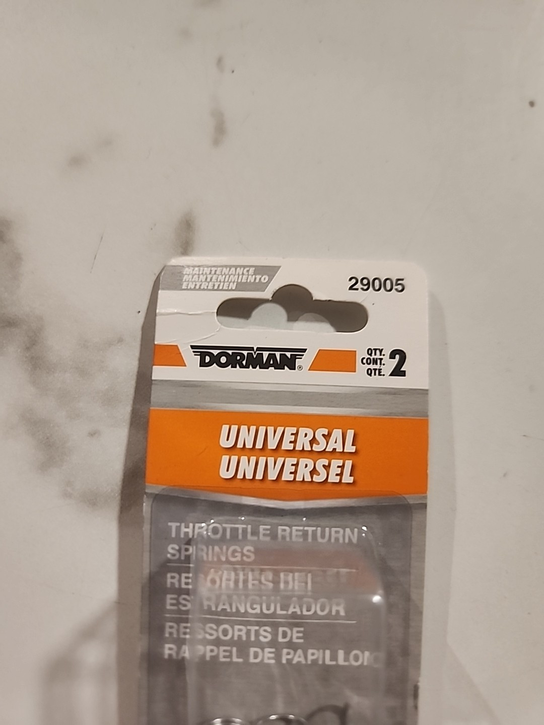 Dorman 29005 0.375″ x 1.81″ Natural Steel 2 Pieces