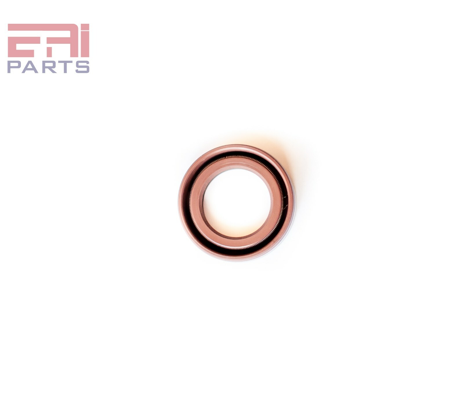 EAI 16x28x7mm FPM/FKM Oil Shaft Rotary Seal w/ Stainless Steel Spring Dbl Lip