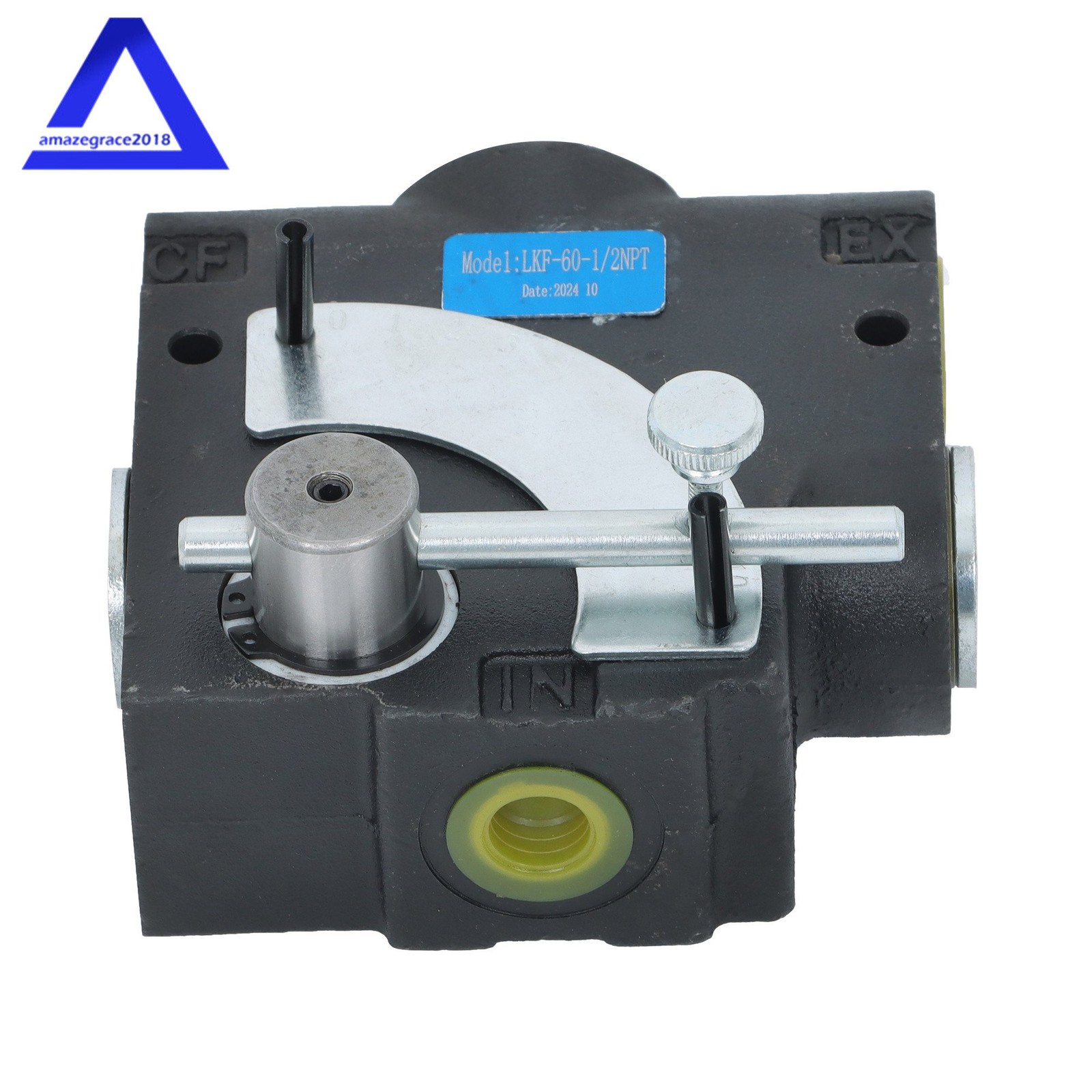 0-30GPM Hydraulic Adjustable Variable Flow Control Valve 1/2”NPT FC51 Side-Port