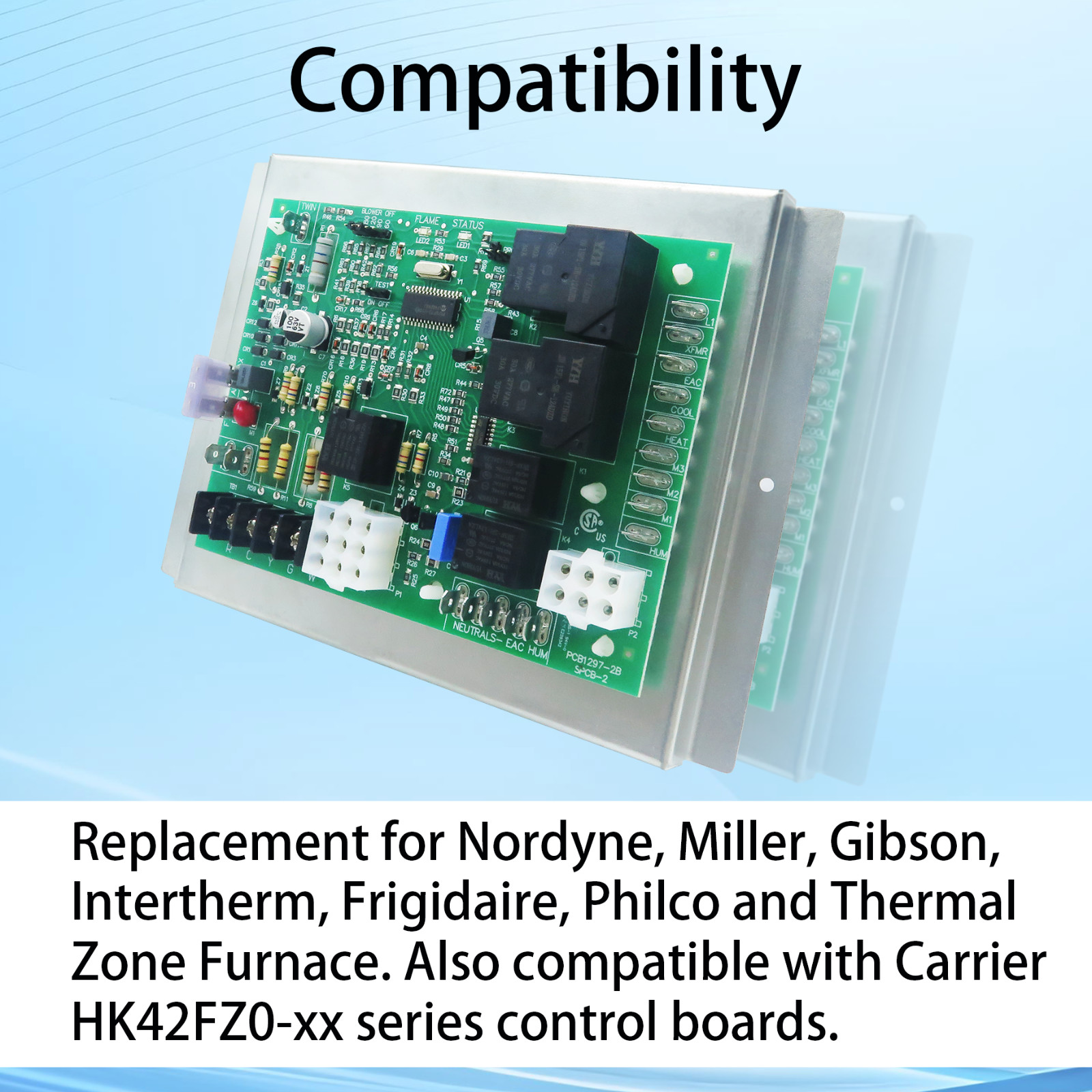 ICM2805A Furnace Control Board ，Replacement for Nordyne 903106 and 624631