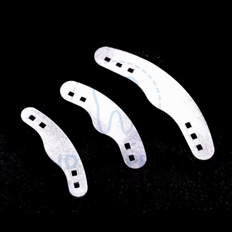 Dental Metal Matrix Bands 20 Pcs Perforated Small Medium Large Restoration