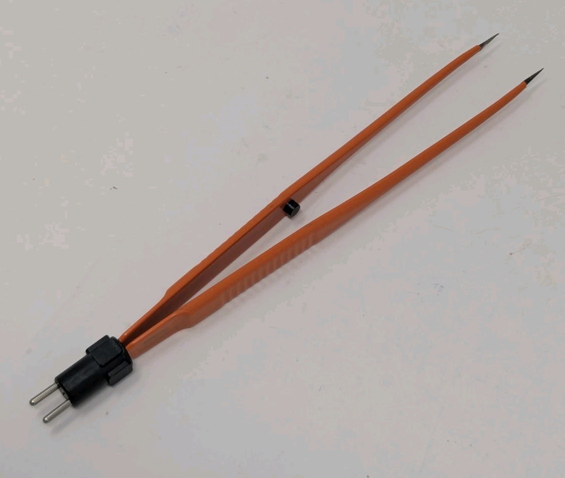 ASSI BPNS18323 Bipolar Forceps Non-Stick Stright Pointed 18cn Length