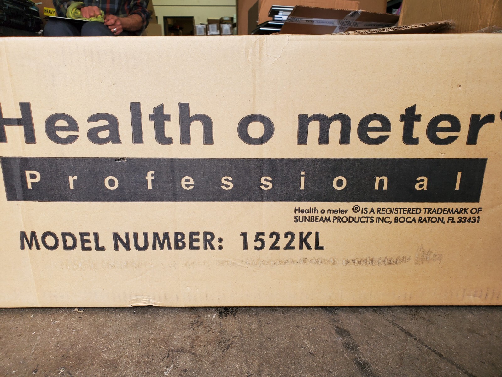 Health o meter 1522KL Mechanical Pediatric Tray Scale