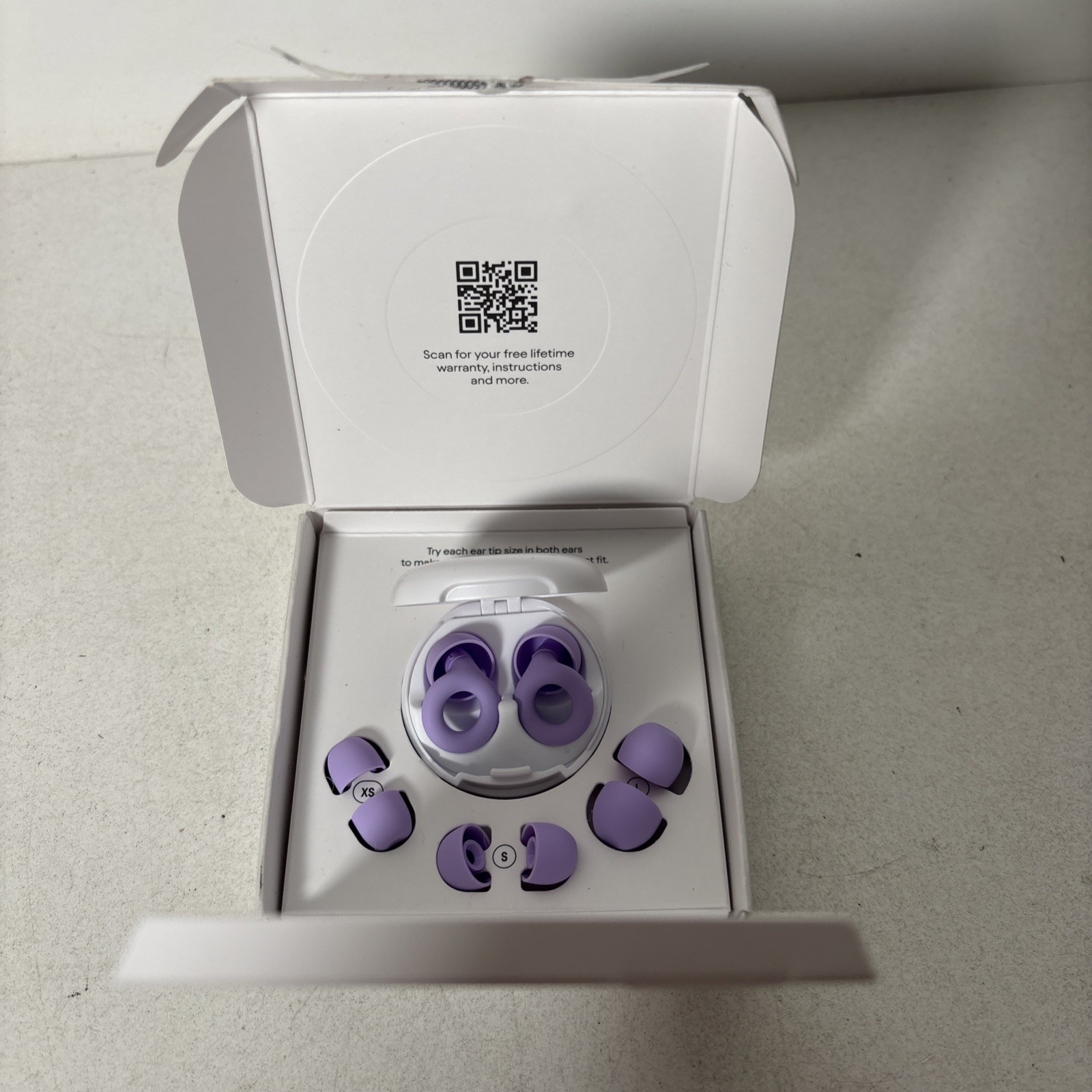 Loop Quiet 2 Earplugs, Lavender, Noise Reduction, New Open Box, Complete Set