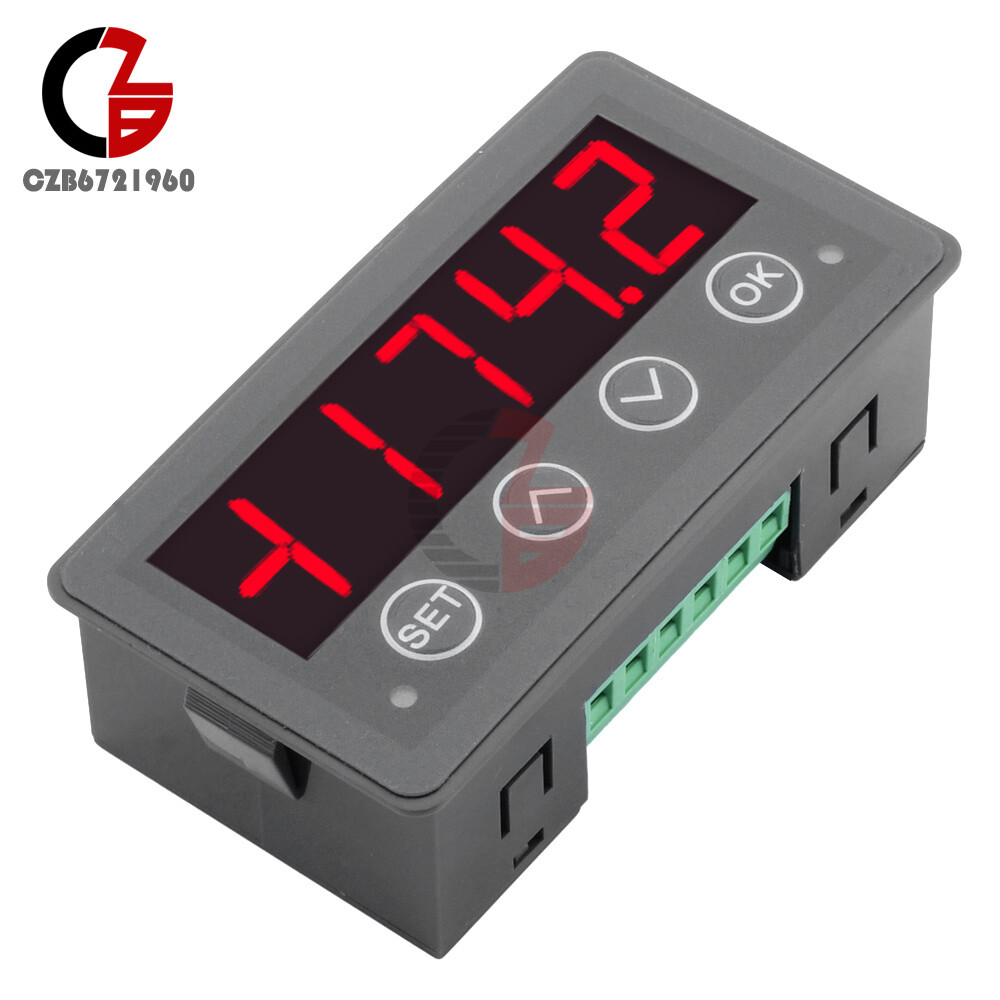 MODBUS-RTU Communication Display Meter RS485 Master-Slave-Monitorable DC 8-25V