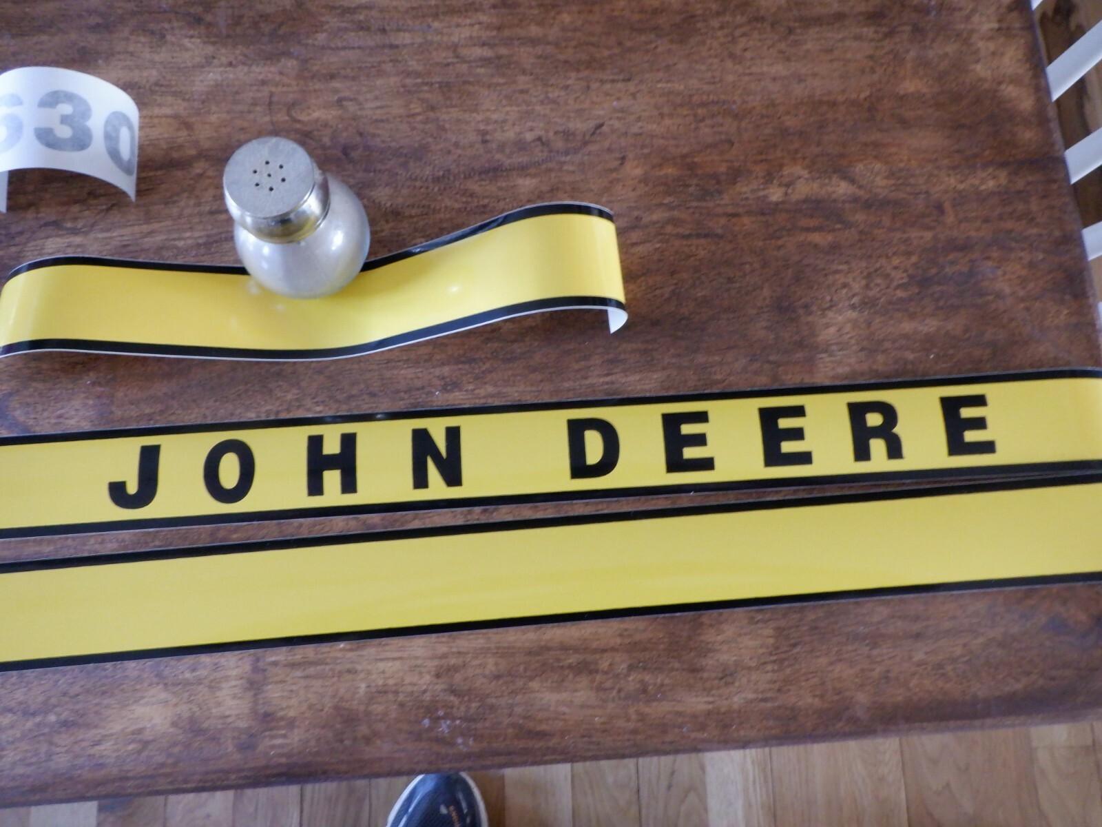 JOHN DEERE 2630 DECAL SET. HOOD, DASH & NUMBERS. SEE DETAILS AND PICS