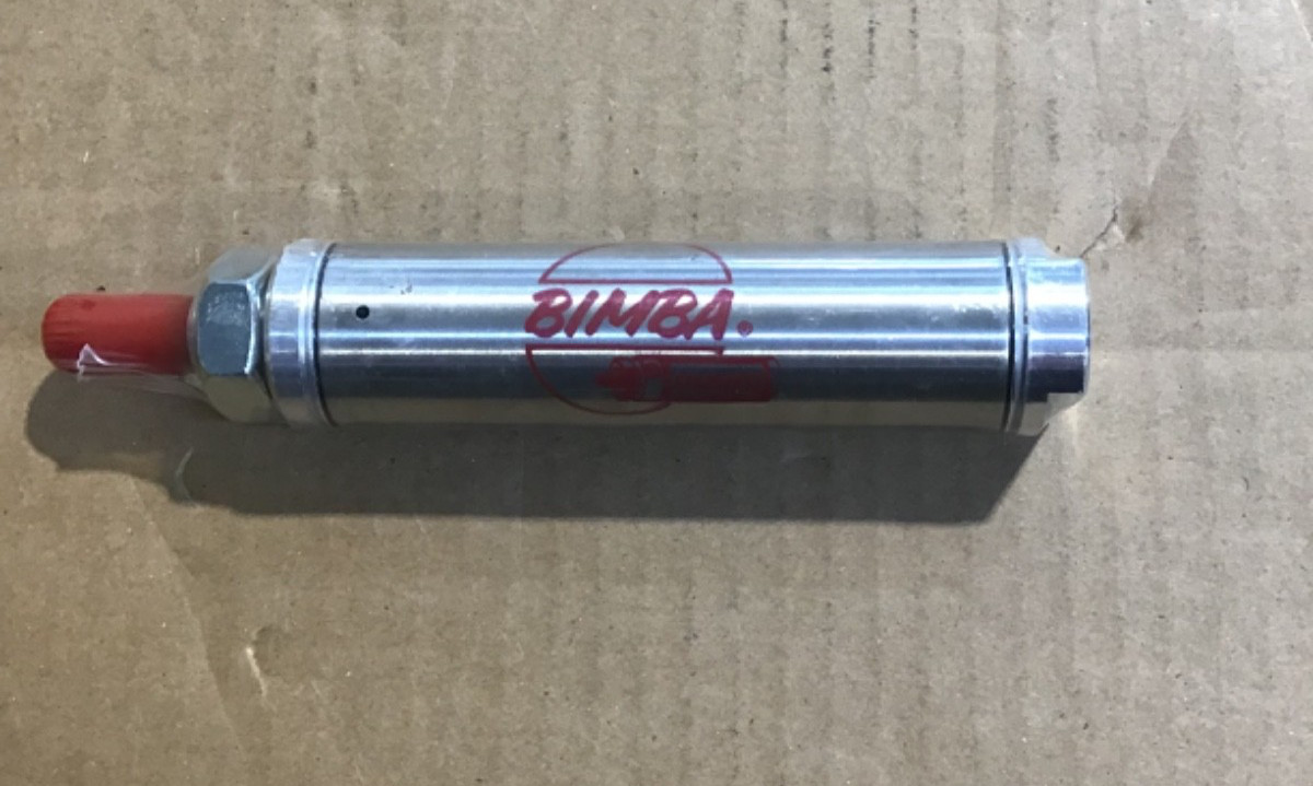 BIMBA 122 PNEUMATIC CYLINDER 1-1/4″ BORE 2″ STROKE, SINGLE ACTING, NEW NO BOX