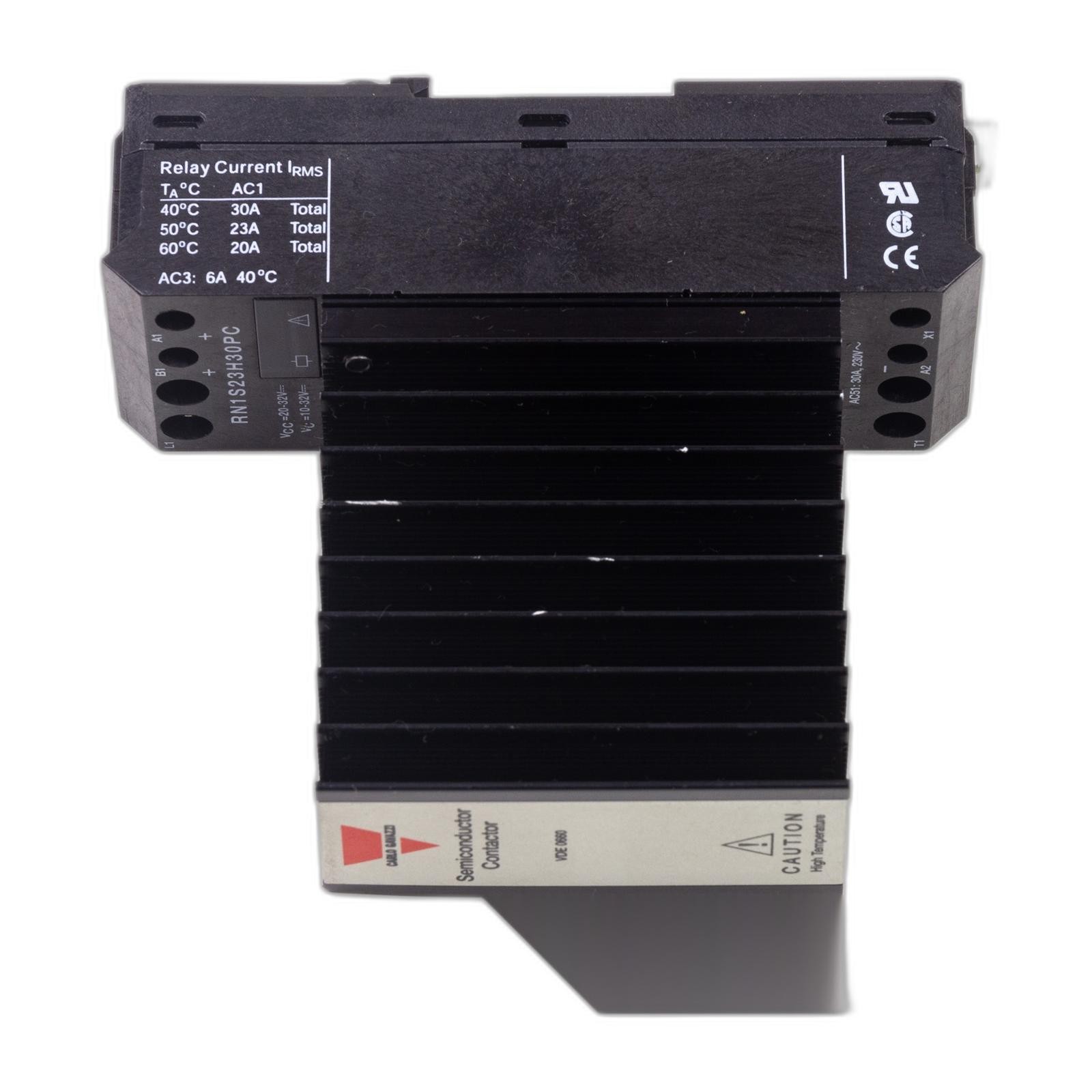 CARLO CAVAZZI VDE 0660, RN1S23H30PC, AC3: 6A-40C: Semiconductor | ID3005 Used…