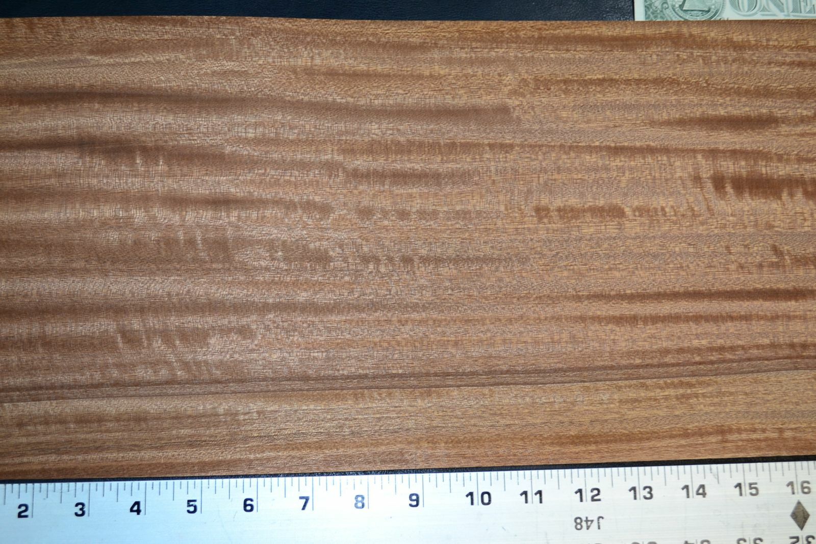 Mahogany Wood Veneer Sheet 8.5 x 33 inches 1/42nd F8630-12