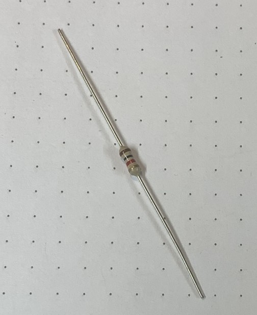 1 K Ohm, 5%, 250 mWatt, Metal Film Resistor, Unbranded, 5 Each