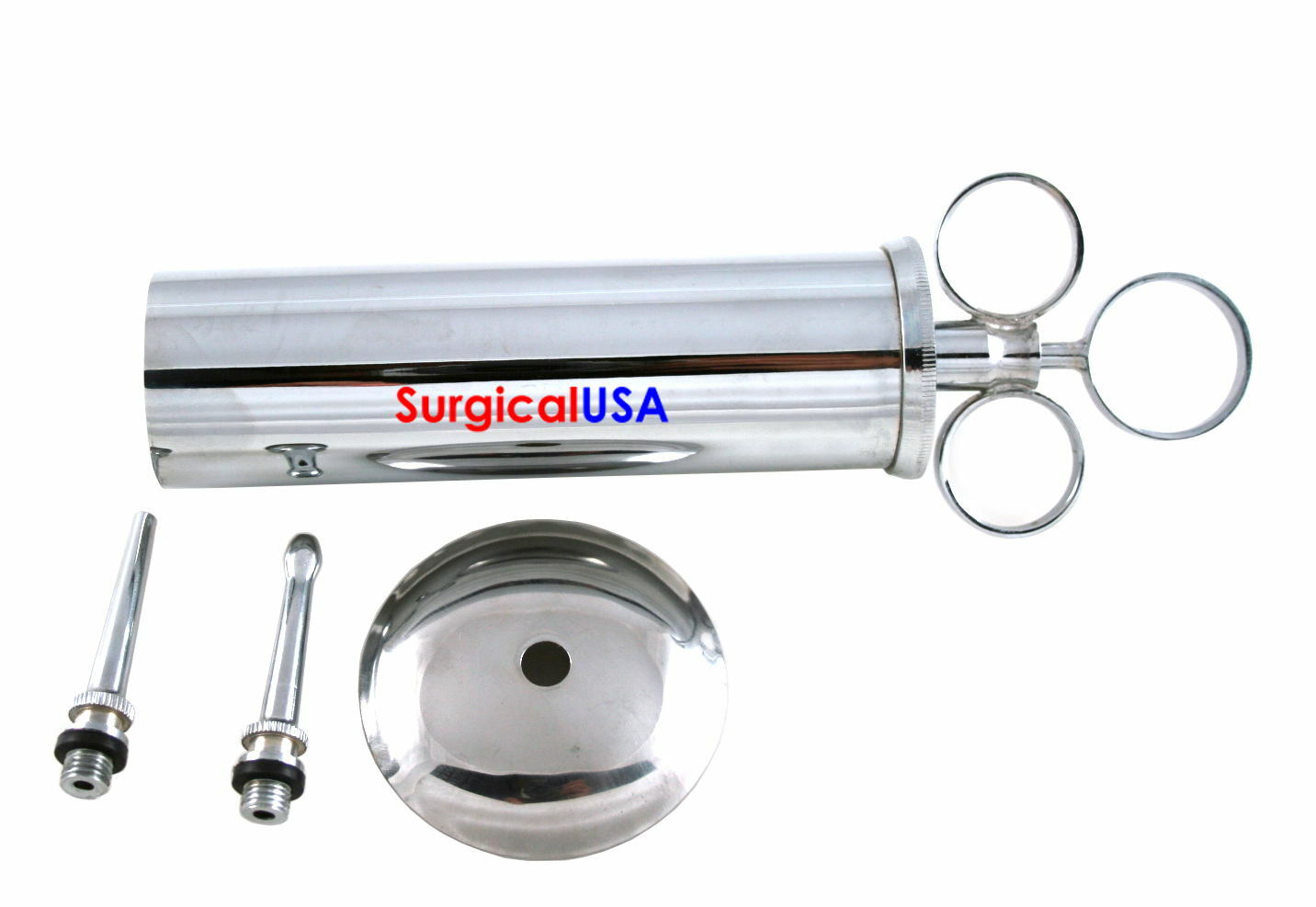 Ear Syringe Kit of 3 Assorted Size 2oz+3oz+4oz with Shield+Nozzle Tips