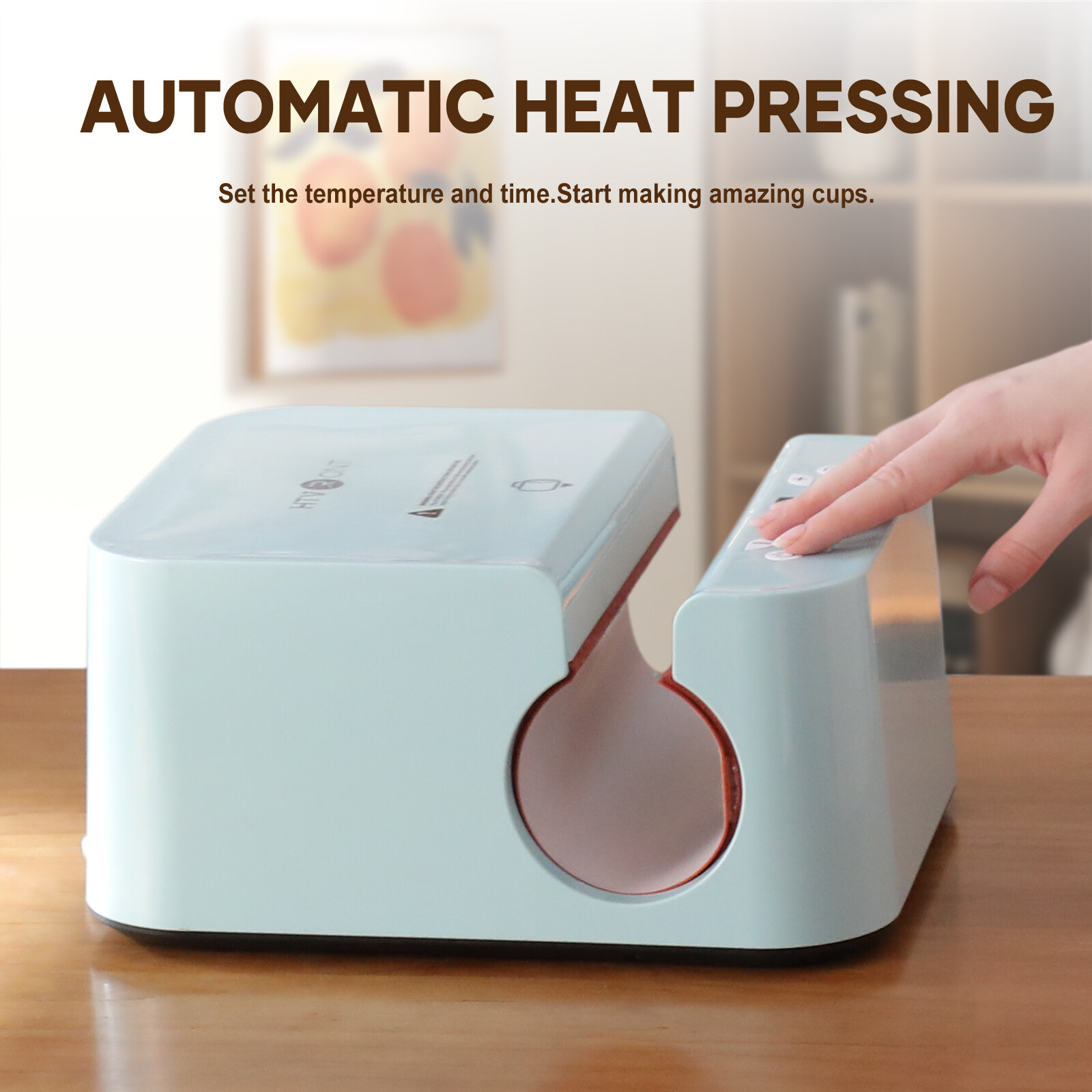 HTVRONT Auto Tumbler Heat Press Machine for 10-30oz Sublimation Tumblers, Cups