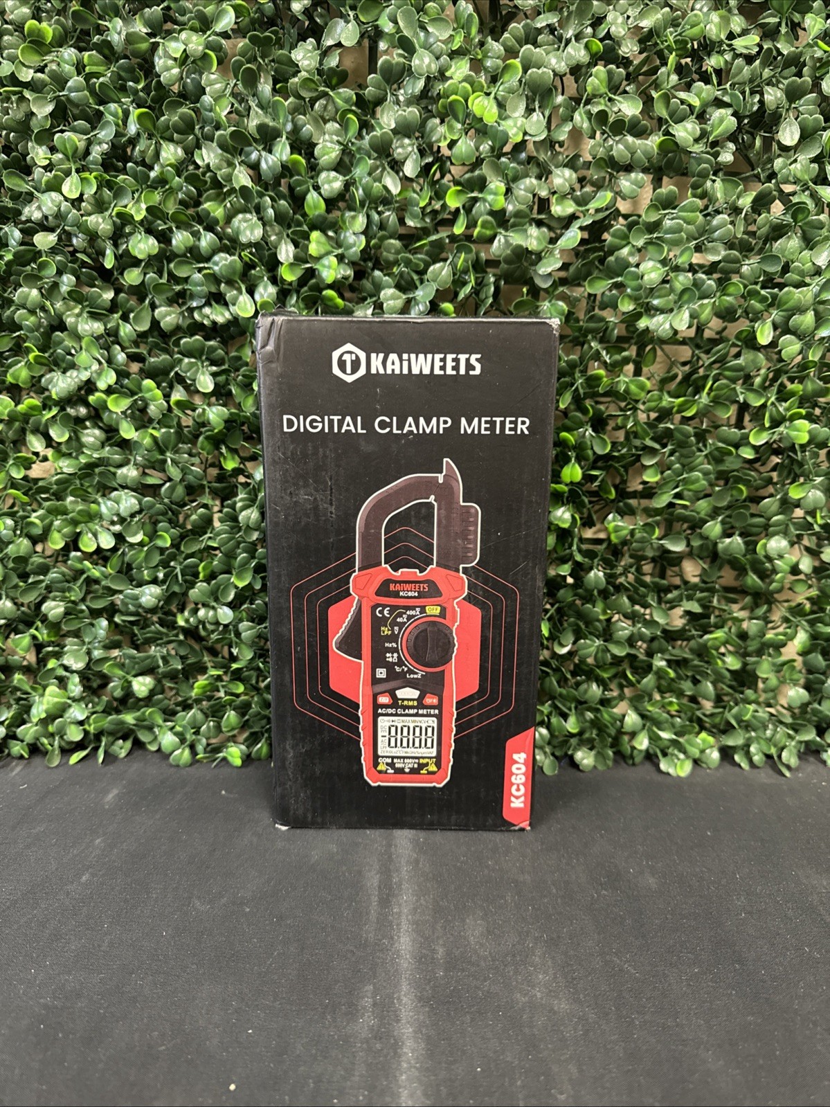 KAIWEETS KC604 Digital Clamp Meter 4000 Counts Voltage Tester Diode NCV