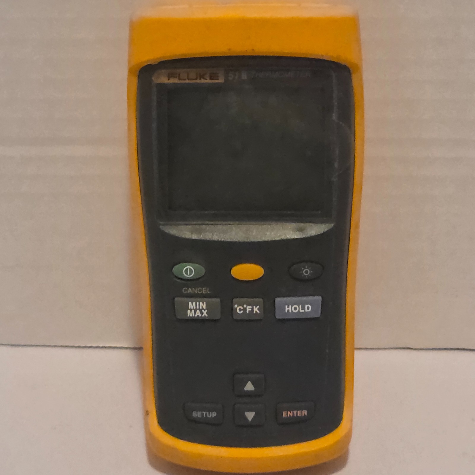 Fluke 51 II Digital Thermomet USED Type K Temperature Meter Tested