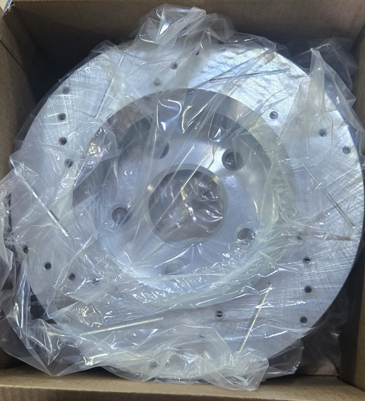 Detroit Axle Front Brake Pads & Rotors: Jeep Wrangler -07-17 & Wrangler JK-2018